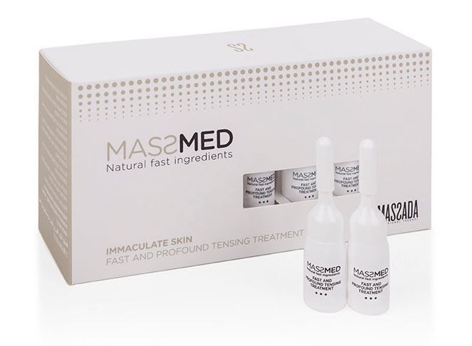 Ampollas Reafirmantes Tensoras Fast and Profound Tensing Treatment MassMed 10x 3ml. Massada - Imagen 1