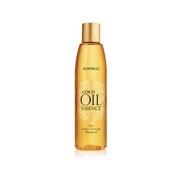 Cabello Seco Hidrata y Repara Champú de Argán The Amber and Argan Shampoo Montibello - Imagen 1