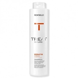 Champú Cabello Seco Restaura la Fibra Capilar Keratin Force Montibello 500ml - Imagen 1