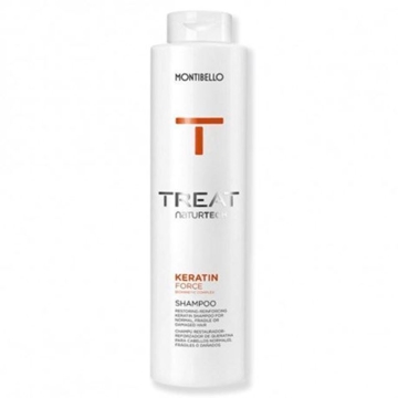 Champú Cabello Seco Restaura la Fibra Capilar Keratin Force Montibello 500ml - Imagen 1