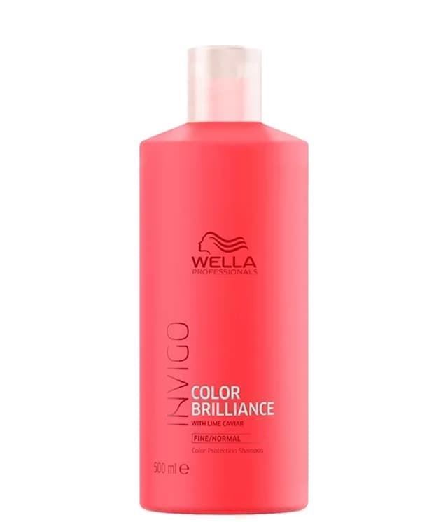 Champú Cabello Teñido Color Brilliance Shampoo Invigo 500ml. Wella - Imagen 1
