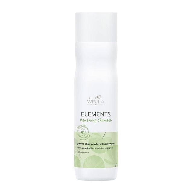 Champú Elements Renewing Shampoo Sin Sulfatos Wella 250 ml - Imagen 1