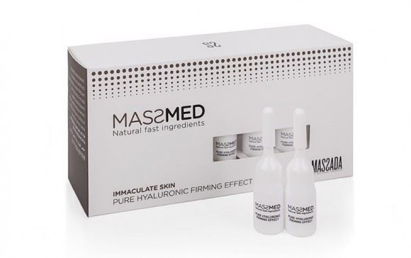 Dia de la Madre Ácido Hialurónico Ampollas Pure Hyaluronic Firming Effect 10 x 3 ml Massada - Imagen 1