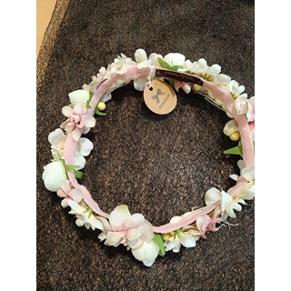 Diadema Cabello Corona Tocado Niña Comunión - Imagen 2