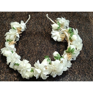 Diadema Cabello Tocado Niña Comunión - Imagen 1