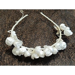 Diadema Cabello Tocado Niña Comunión - Imagen 1