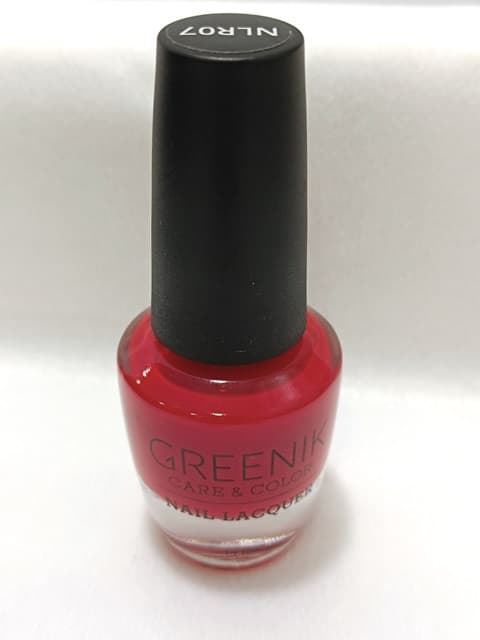 Esmalte de Uñas Nail Lacquer Rojo NLR07 Greenik - Imagen 1
