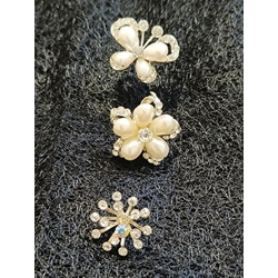 Horquillas Adorno Cabello de Novias Invitadas y Niñas - Imagen 1