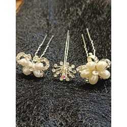 Horquillas Adorno Cabello de Novias Invitadas y Niñas - Imagen 2