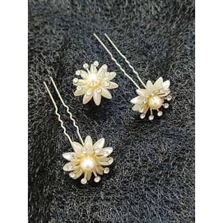 Horquillas Adorno Cabello de Novias Invitadas y Niñas - Imagen 1