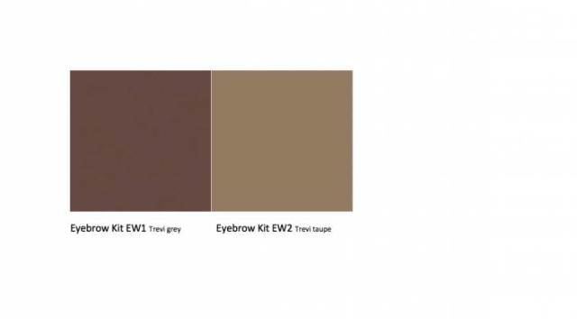 Kit Maquillaje Cejas Eyebrow Color EW2 Trevi Taupe Nee Milano Make Up - Imagen 2