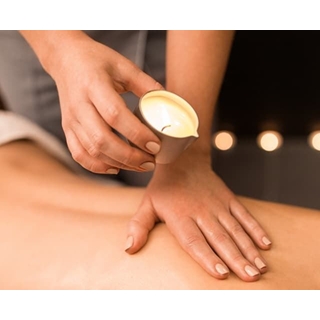 Masaje Corporal con Vela Aceite Esencial Aromática - Imagen 1
