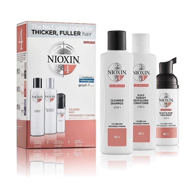 Nioxin Kit Sistem 4 Cabello Fino Tratado Químicamente Muy Debilitado - Imagen 1