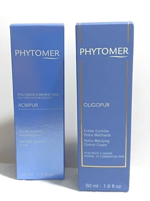 Oferta Fluido Anti-Imperfecciones Piel Grasa Acnipur + Crema Control Hidra Matificante Phytomer - Imagen 1