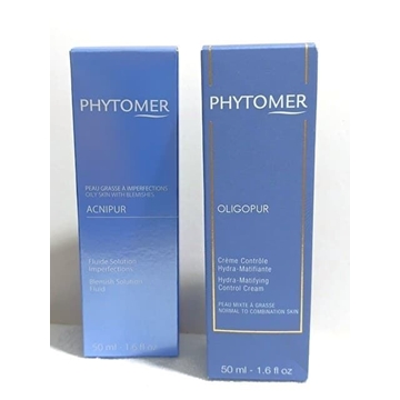 Oferta Fluido Anti-Imperfecciones Piel Grasa Acnipur + Crema Control Hidra Matificante Phytomer - Imagen 1