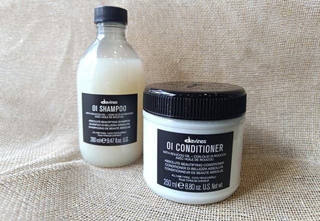 Pack Champú + Acondicionador Hidratación Brillo Volumen Linea OI Davines - Imagen 1