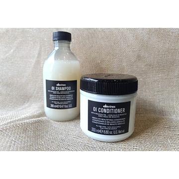 Pack Champú + Acondicionador Hidratación Brillo Volumen Linea OI Davines - Imagen 1