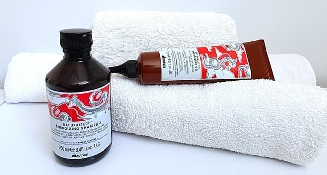 PACK Champú & Loción Gel Revitalizante Cabello Débil ENERGIZING Naturaltech Davines - Imagen 1