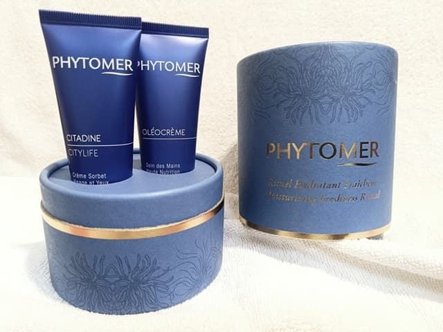 Pack Crema Hidratante Facial y Contorno Ojos Citadine Regalo Oléocrème Corporal Phytomer - Imagen 1