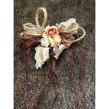 Pasador Flores Tela - Imagen 1