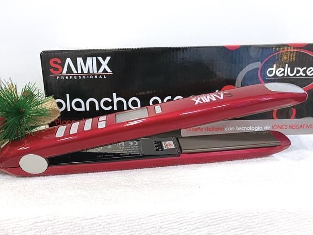 Plancha Granate Placa de Titanio Samix Profesional - Imagen 1