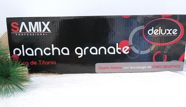 Plancha Placa de Titanio Samix Profesional - Imagen 2
