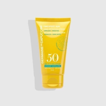 Protege tu Piel Protector Solar Antiedad Arrugas Manchas SPF 50 Timexpert Sun Germaine de Capuccini - Imagen 1