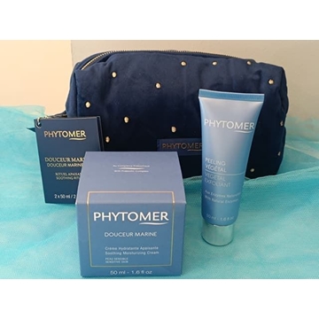 Ritual Calmante Piel Sensible Douceur Marine + Peeling Vegetal Phytomer - Imagen 1