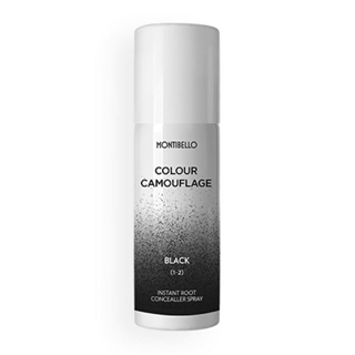 Spray Corrector de Raíces Instantáneo Colour Camouflage Black ( 1-2) Montibello - Imagen 1